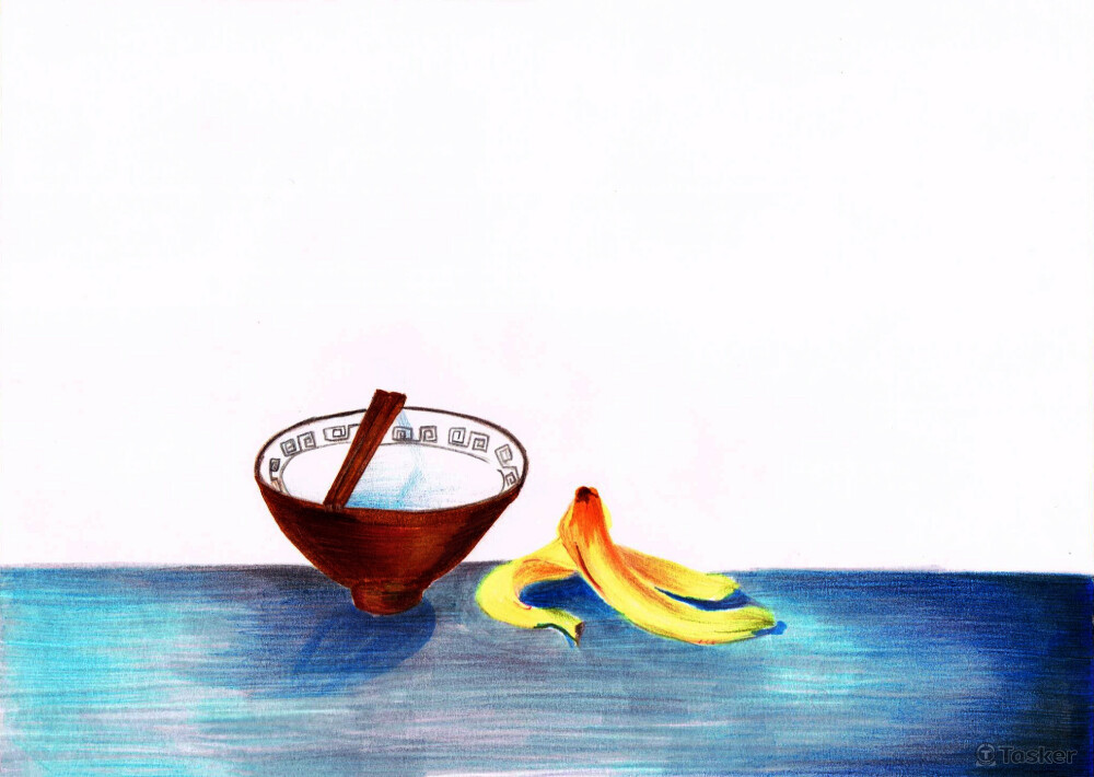 蝸牛麵館封底_插畫類_色鉛、代針、PS後製