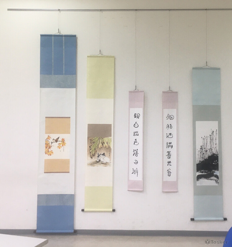 裱褙掛軸/2尺12000