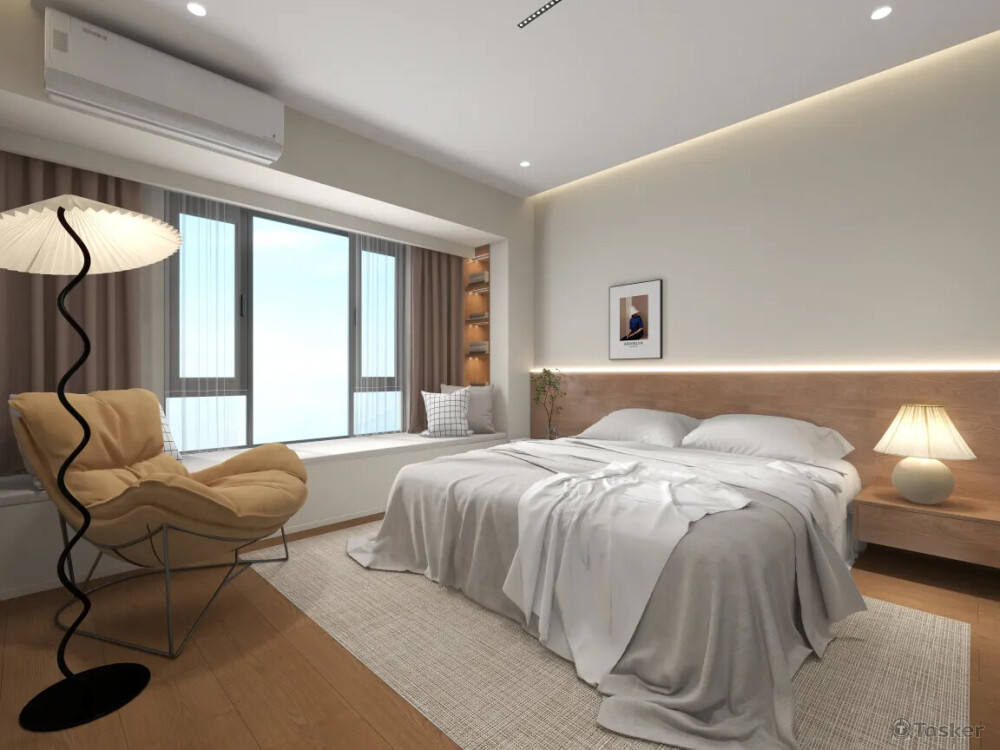 室內設計3D渲染#臥室