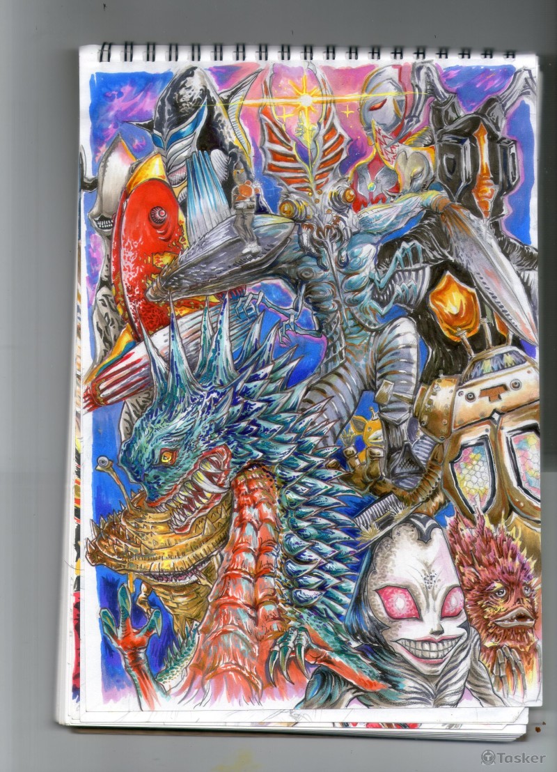 怪獸與他的侵略好夥伴