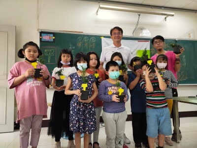 龍順蘭園×台南市南化區四健會×西埔國民小學植栽體驗營