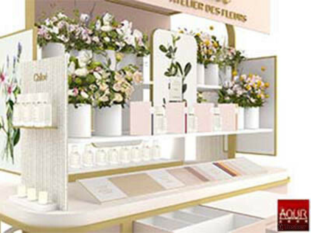 這個 3D 展櫃設計 ,含2D蓋念設計費用為 50,000 未稅