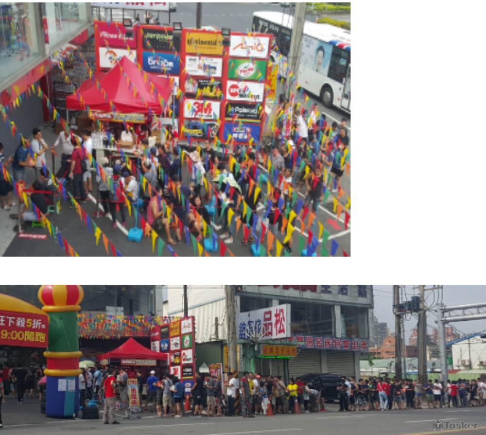 創造大量排隊人潮