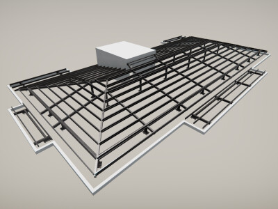 屋頂鋼結構增建工程