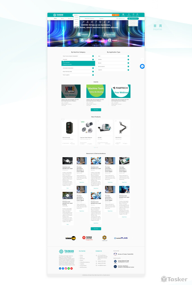 Smart Manufacturing - UIUX Design