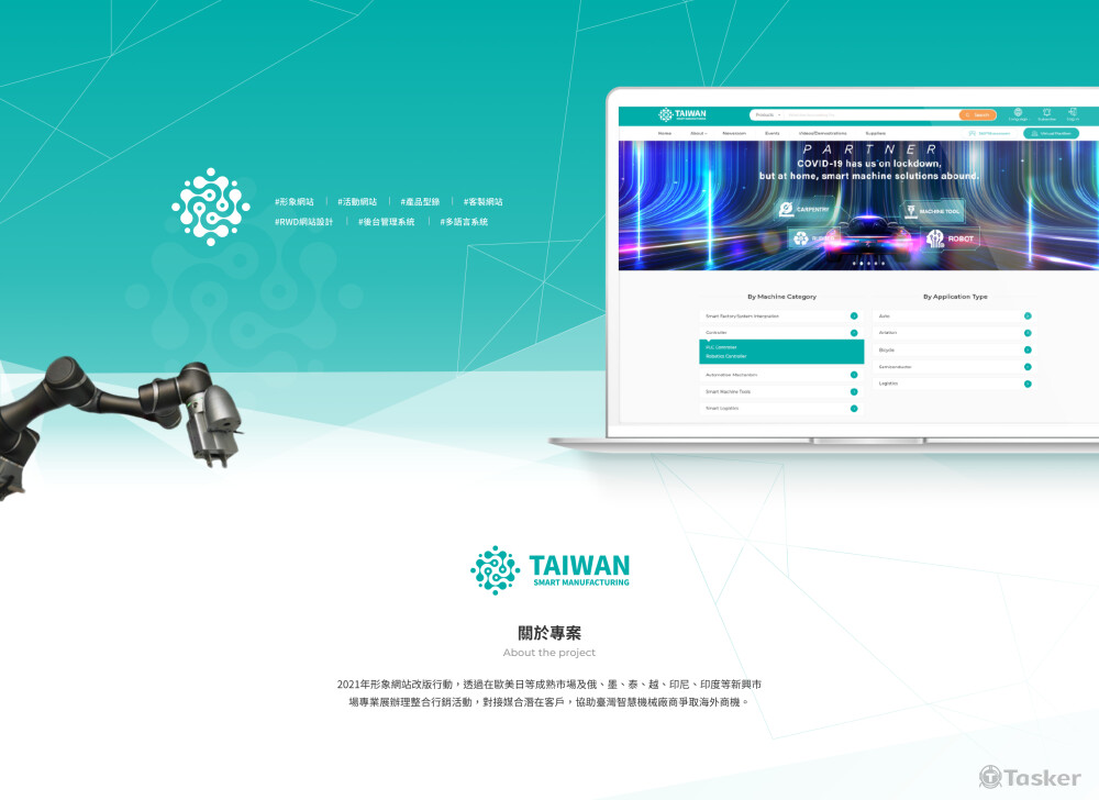 Smart Manufacturing - UIUX Design