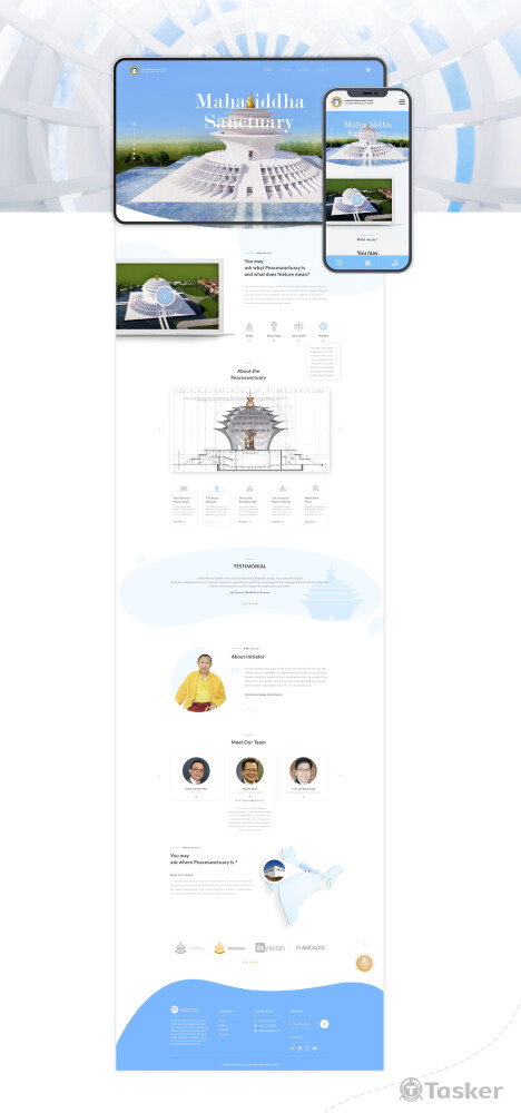 Peacesanctuary - UIUX Design