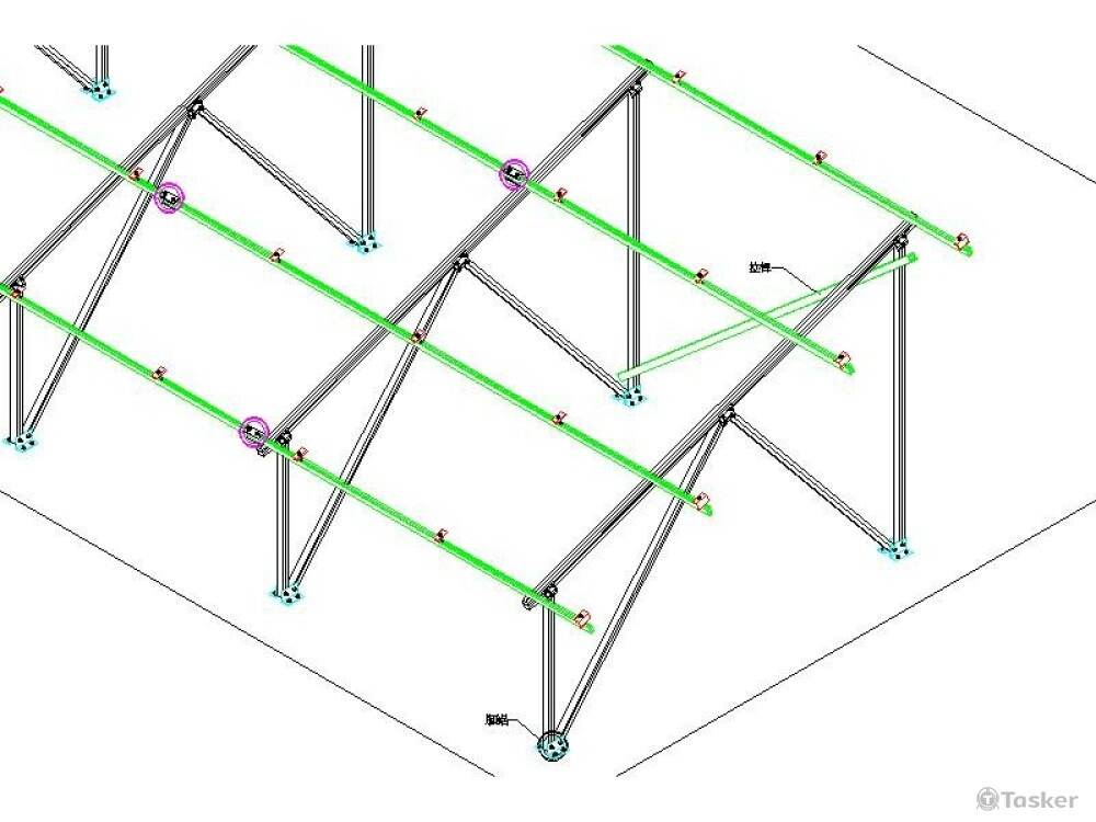 支架設計AutoCAD 3D