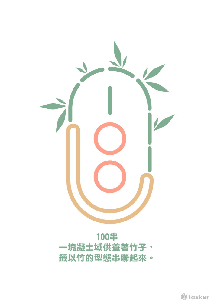 100串LOGO