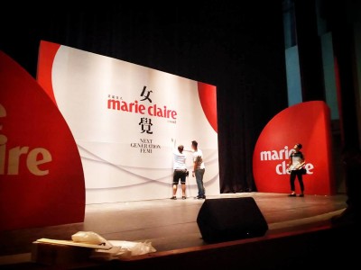 活動企劃-時尚雜誌-美麗佳人-女覺 大圖輸出會場佈置