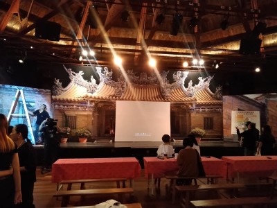 活動企劃-台北紅樓活動展覽大圖輸出施工