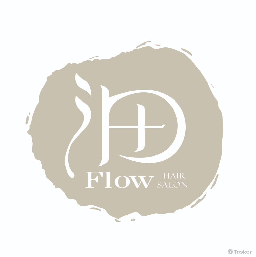 沺flow髮廊 LOGO