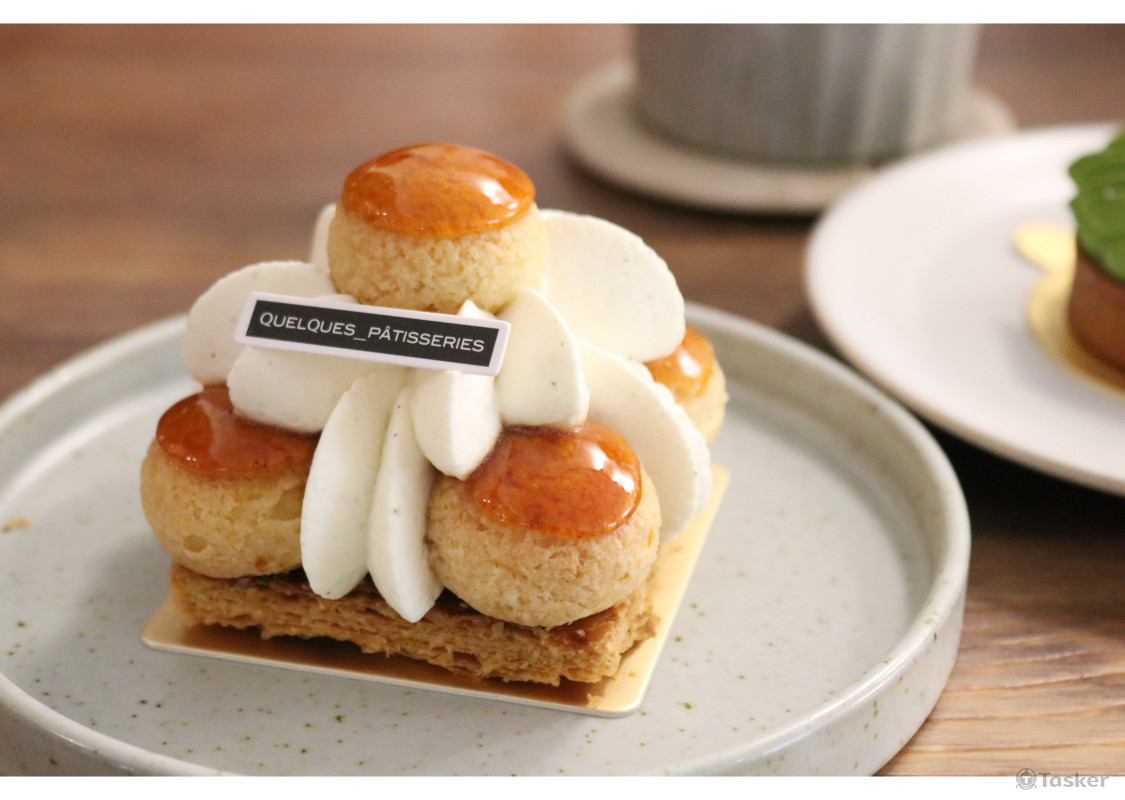 Saint-Honoré 大溪地香草聖多諾黑
某某。甜點
IG:foods.tudio