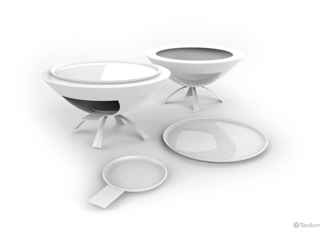 茶香爐-陶瓷烤茶器，散發天然茶葉薰香