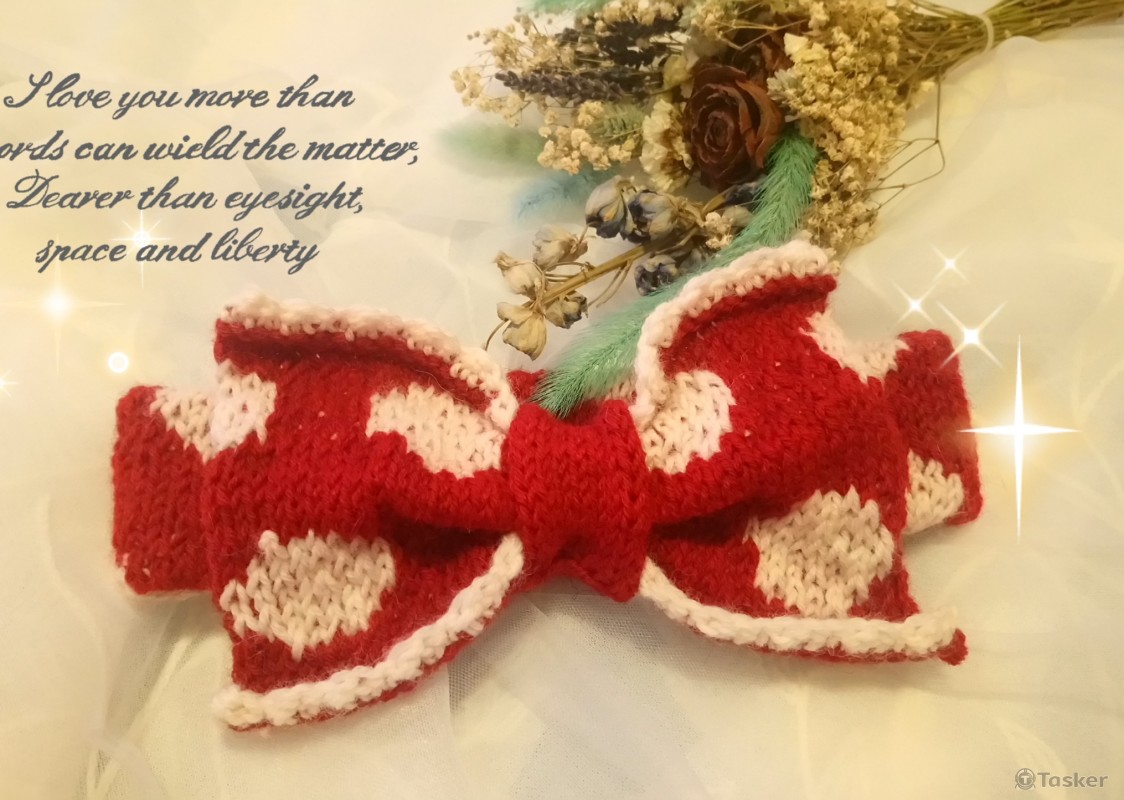 米妮蝴蝶結嬰兒髮帶