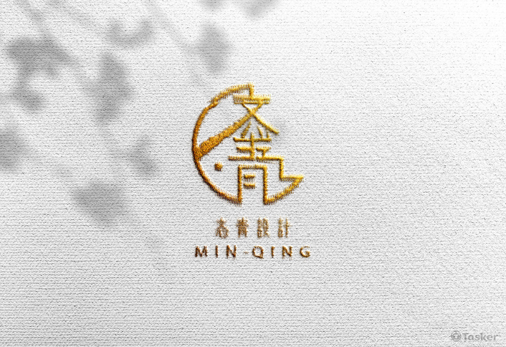 忞青設計LOGO