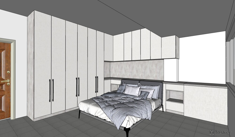 臥室系統櫃規劃