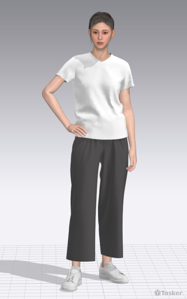 上衣&褲子-3D模擬