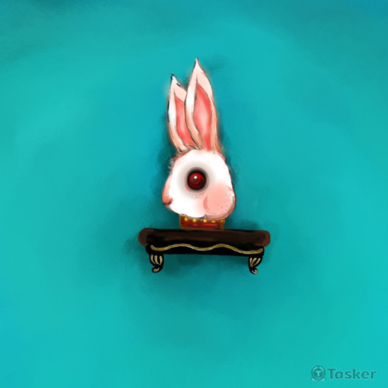 插畫風格-兔先生