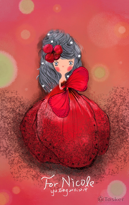 插畫風格-給朋友