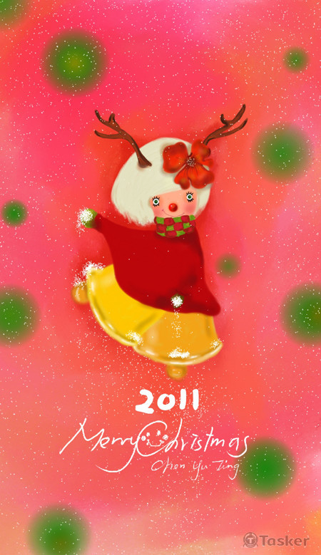 插畫風格-2011聖誕