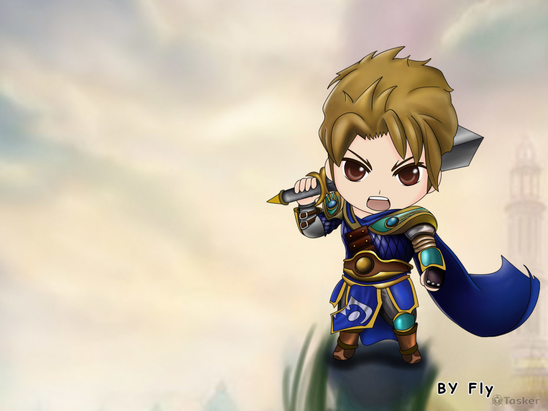 Q版遊戲人物-蓋倫