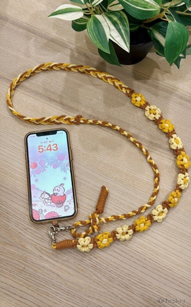 編織手機背帶