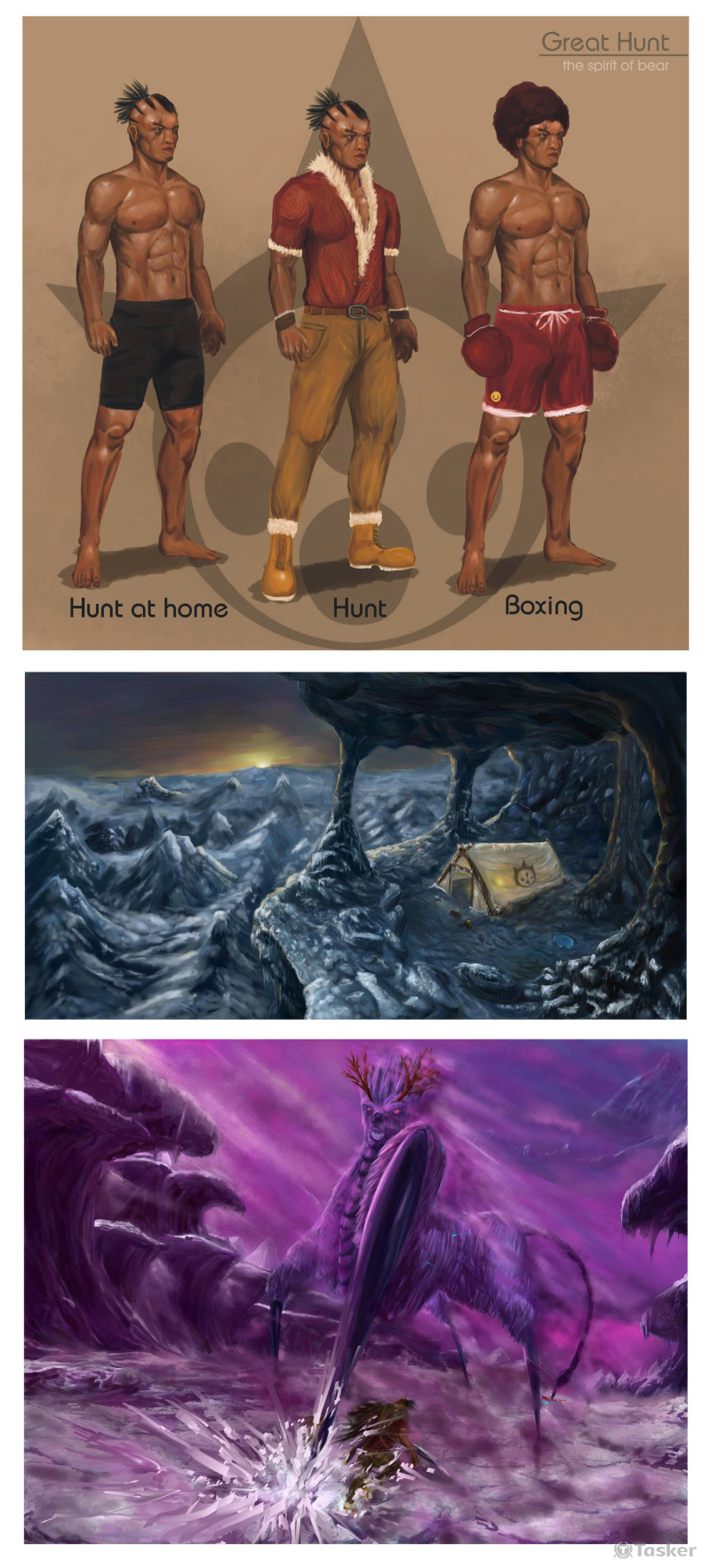 人物設計、場景設計