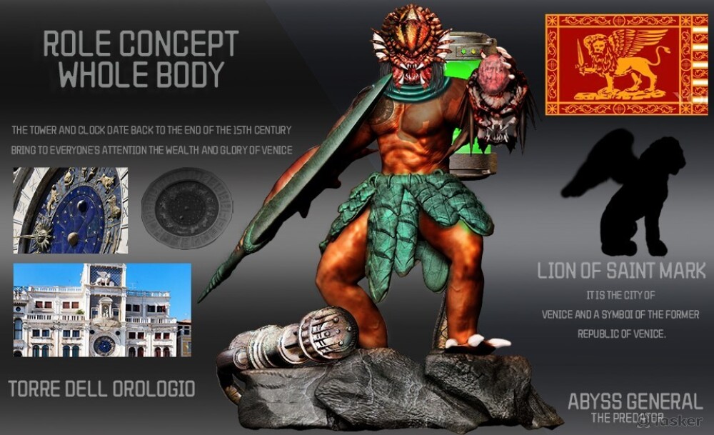 結合自身創意製作的終極戰士