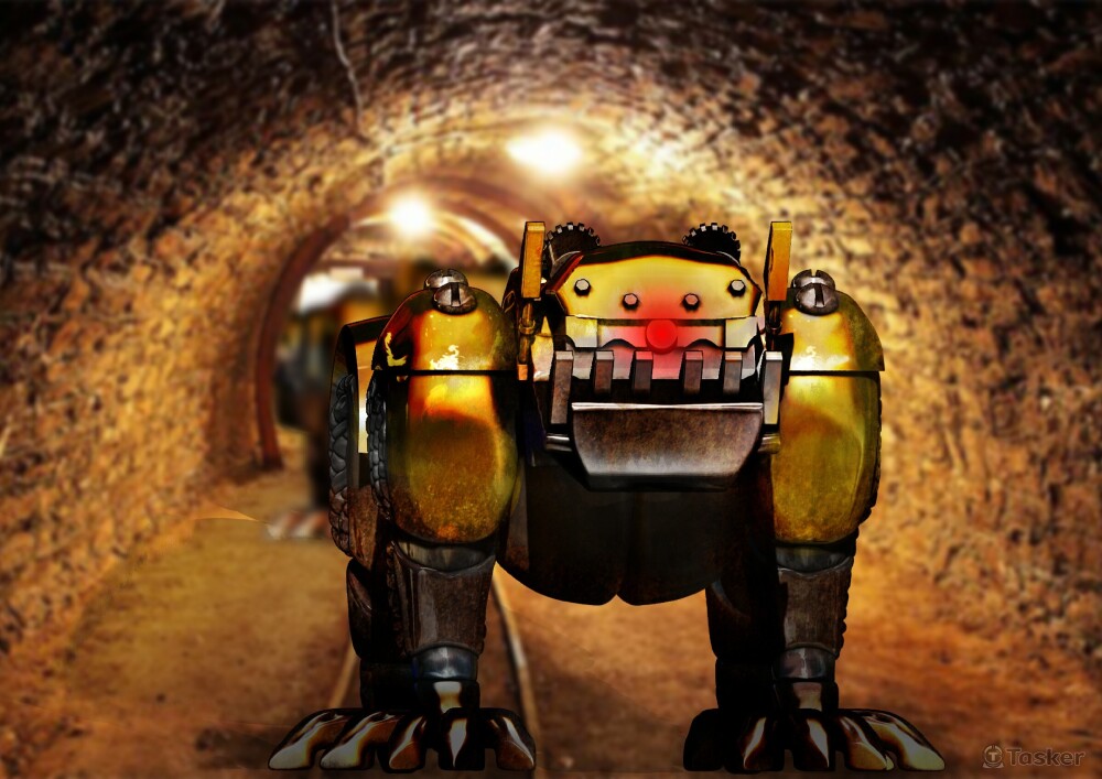 結合戰錘戰棋和自身創意而製造的人類陣營工兵犬