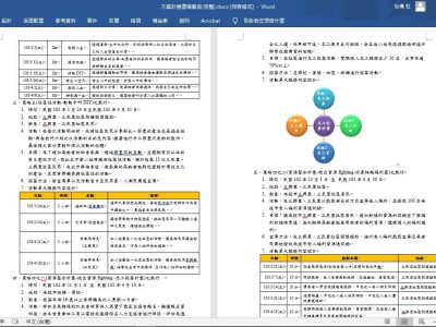 計畫撰寫/文字排版