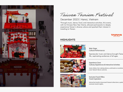 新年展場設計-觀光局對越推廣