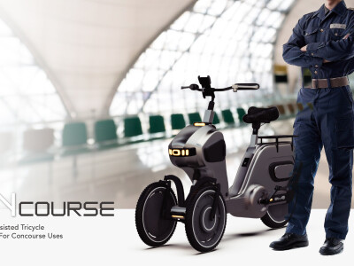 工業設計-機場三輪載具