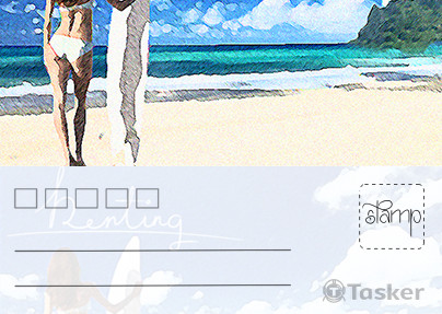 墾丁明信片(競標作品)