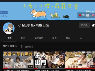 Youtube拍攝/頻道美術設計