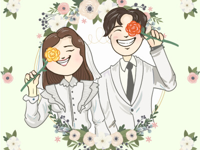 似顏繪 平面設計