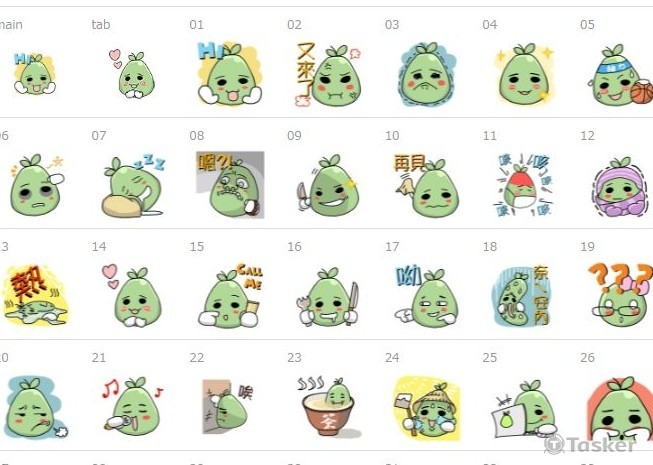 果園推廣LINE貼圖