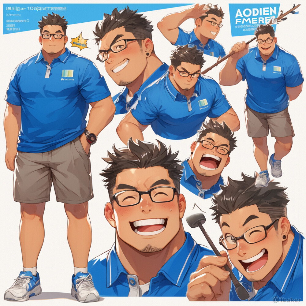 AI搬家公司老闆-2D動漫板