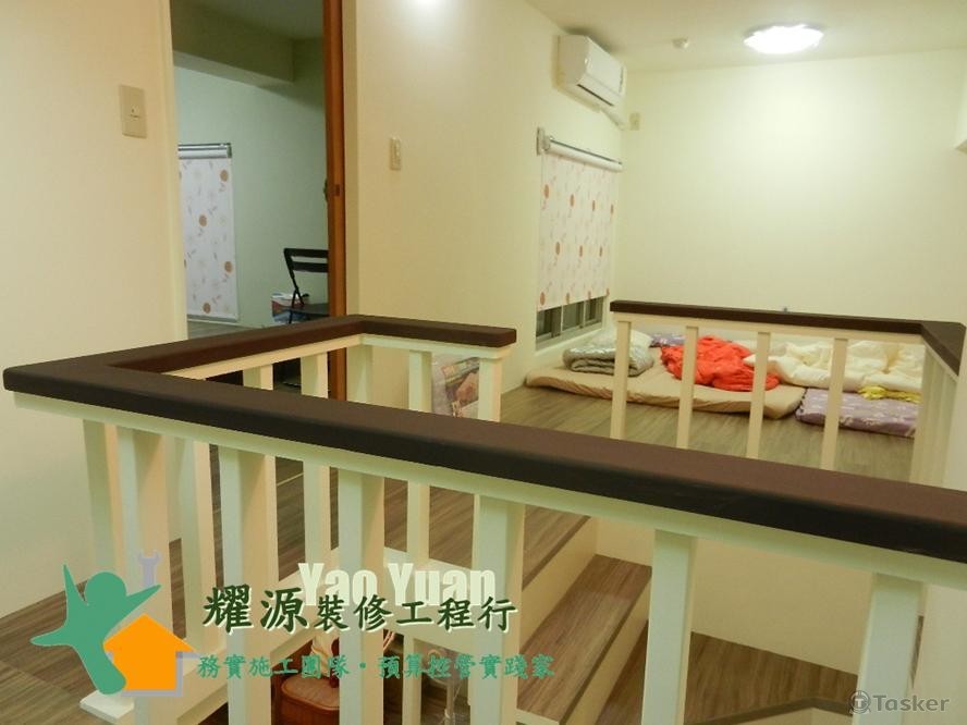 耀源裝修-鄉村風樓梯扶手