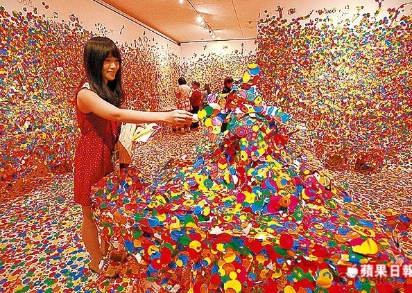 展覽現場採訪modle