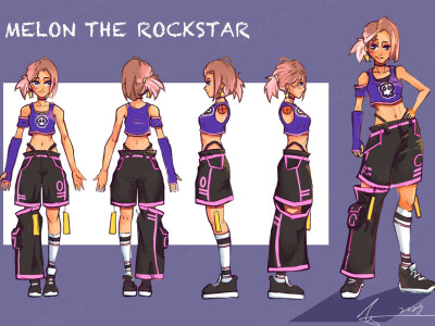 2D作品 (角色設計)