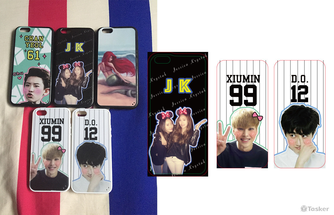 手機背殼排版設計