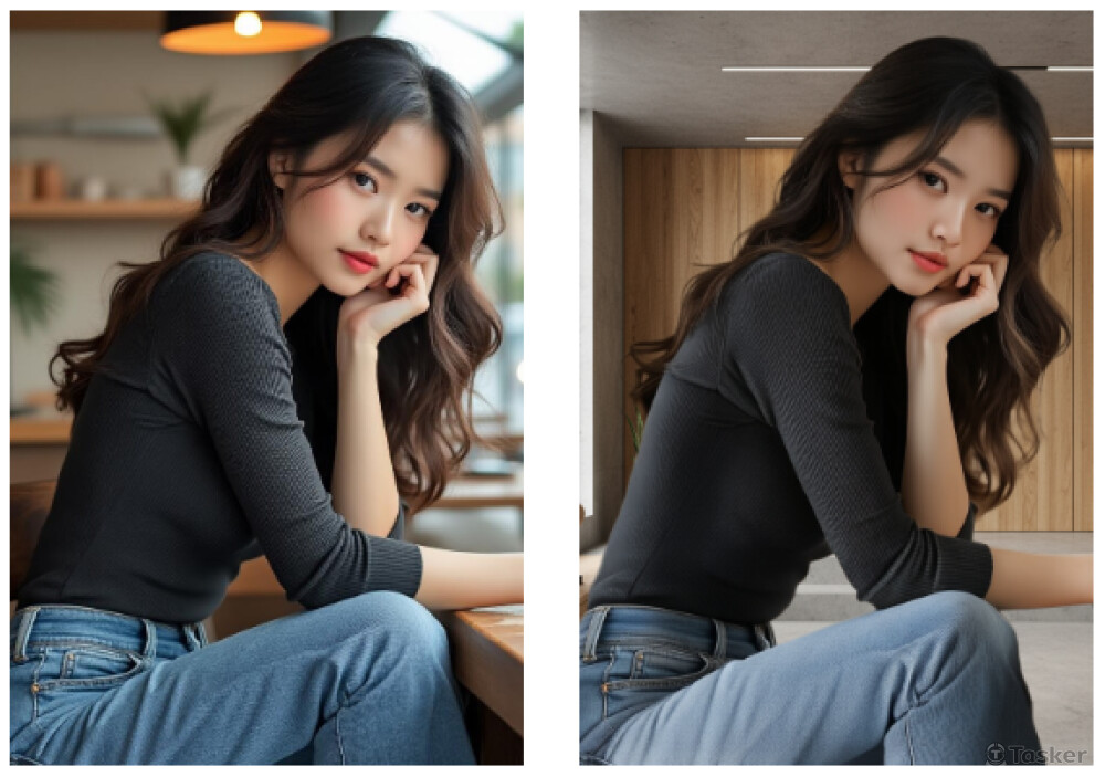 更換場景與光影重建