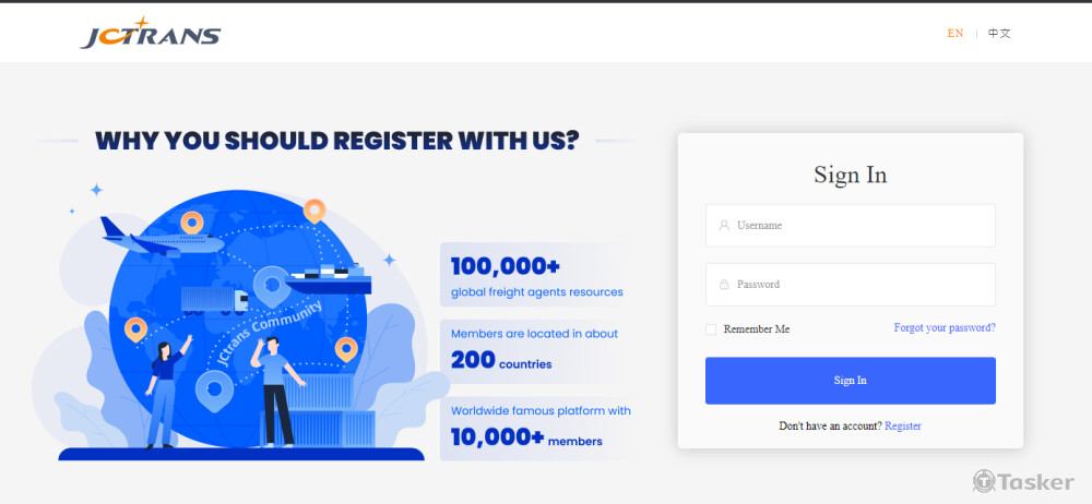 需要登入的網頁