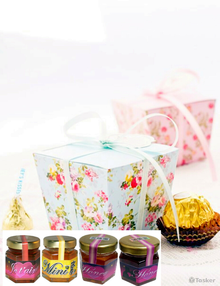 由養蜂場所提供配合的蜂蜜產品-歐式蜂蜜禮盒
