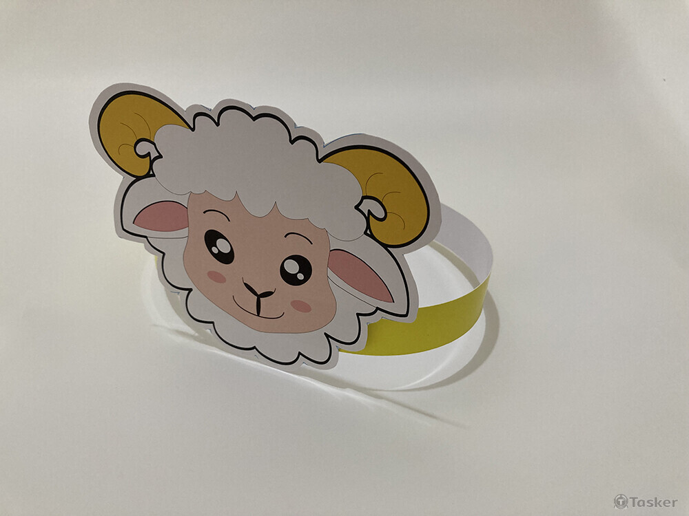 可愛十二生肖紙帽