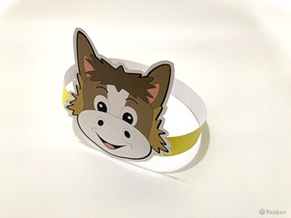 馬為12生肖之一,造型可愛紙帽聚會場合適用