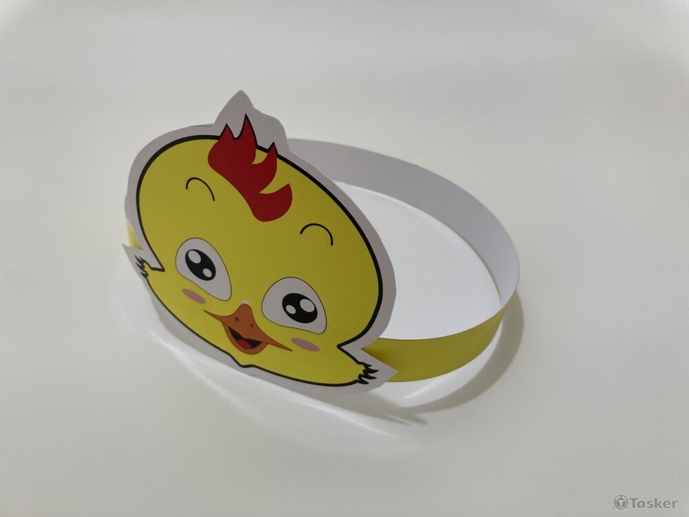 雞為12生肖之一,造型可愛紙帽聚會場合適用