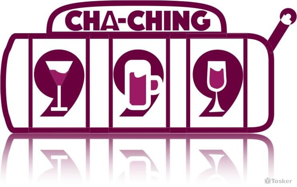CHA-CHING餐酒LOGO
