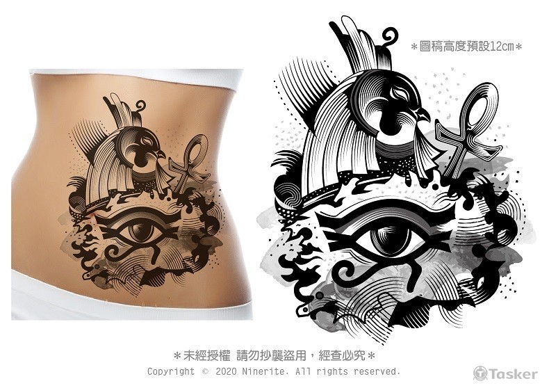 1090501_競標_刺青圖設計-荷魯斯之眼